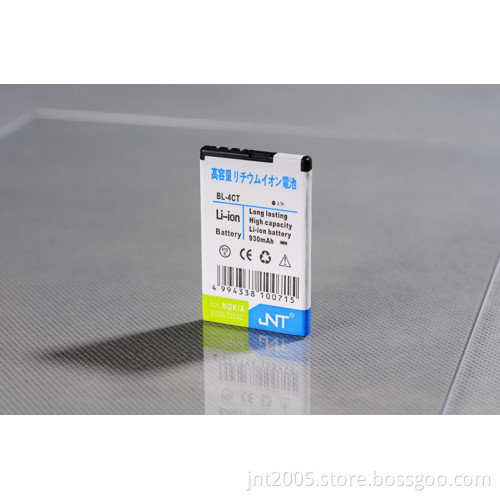 3.7V Rechargeable Cell Phone Battery for Nokia Bl-4CT